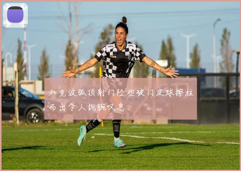 加克波弧顶射门险些破门皮球擦柱而出令人扼腕叹息