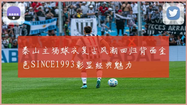 泰山主场球衣复古风潮回归背面金色SINCE1993彰显经典魅力